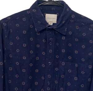 American Eagle Classic Fit Corduroy Button Down Shirt Size S